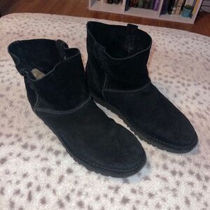 Black UGG Ankle Boots / Booties Size 11